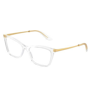 NWT Dolce & Gabbana 0DG3347-3133-54 Clear 54mm Eyeglasses
